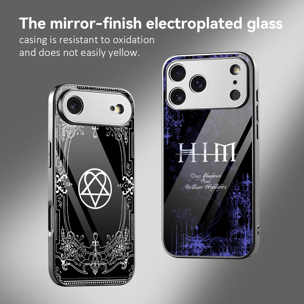 Phone Cases Metal - ROCK Band H-HIM Phone Case For