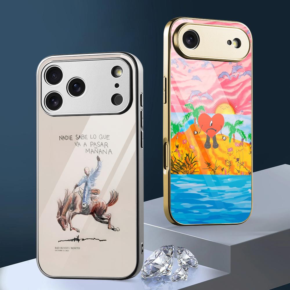 Phone Cases Metal - Rock Music Bad B-Bunny Phone Case