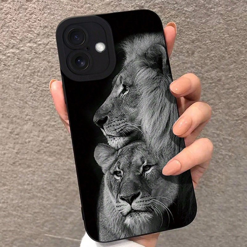 Phone Cases Otterbox - Detailed and Perforated Colorful Lion Print