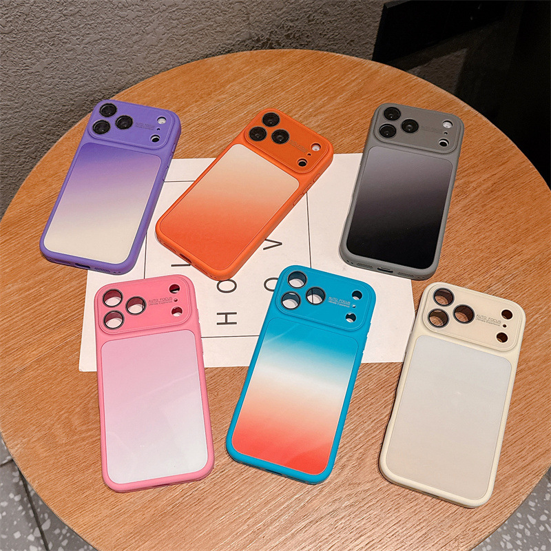 Phone Cases Iphone 16 - Luxury Candy Colors Gradient Phone Case