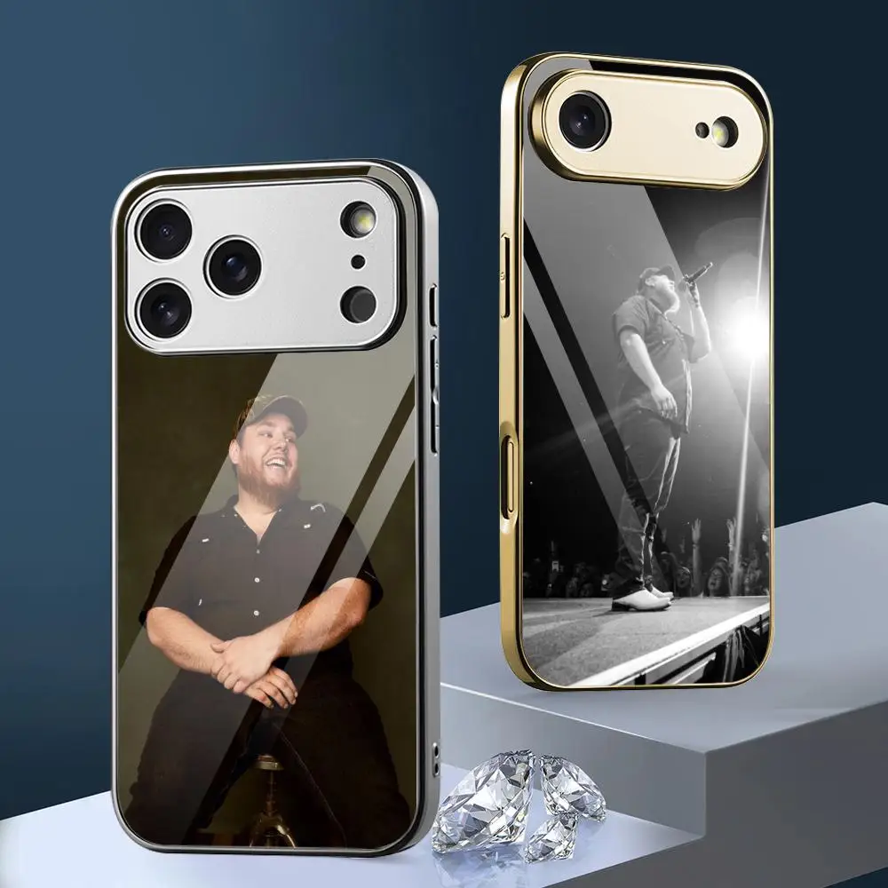 Phone Cases Metal - L-Luke C-Combs Singer Phone Case For