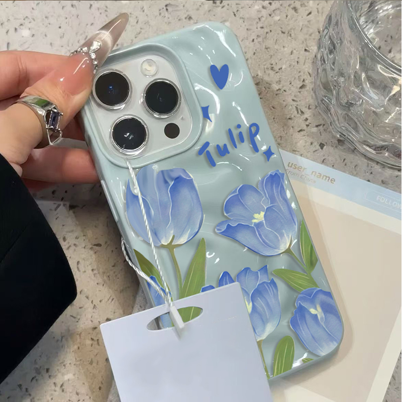 Aesthetic Tulip Flower Phone C - Phone Cases Aesthetic ulasan dan harga