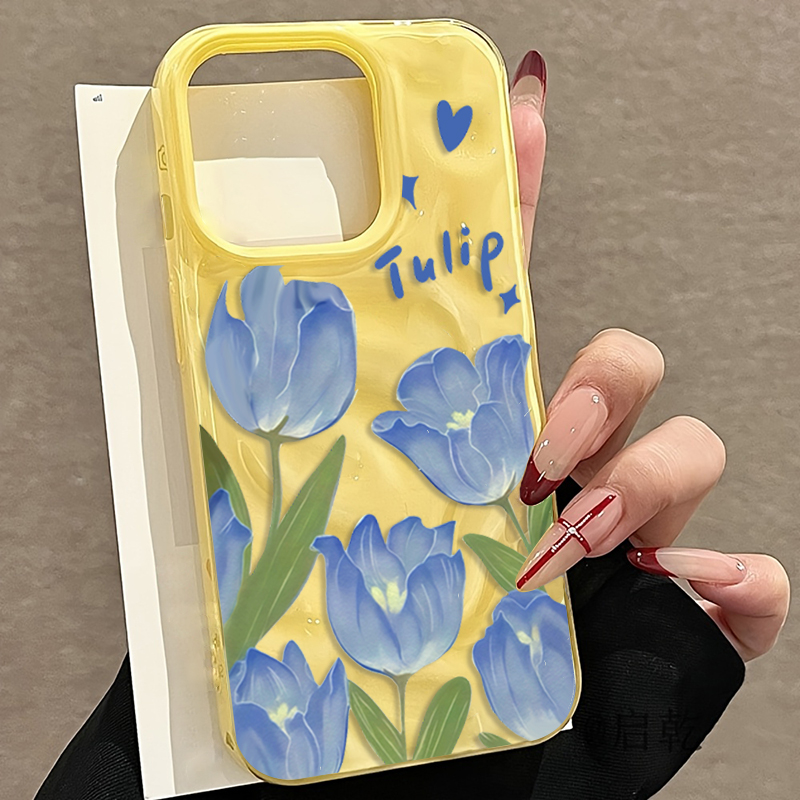 Aesthetic Tulip Flower Phone C - Phone Cases Aesthetic ulasan dan harga