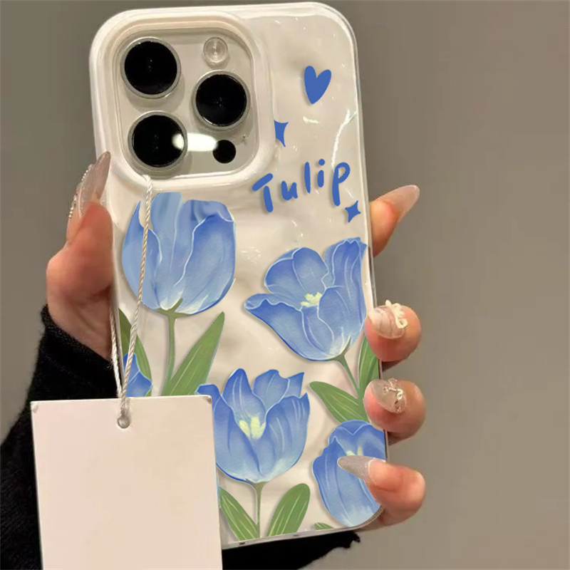 Aesthetic Tulip Flower Phone C - Phone Cases Aesthetic ulasan dan harga