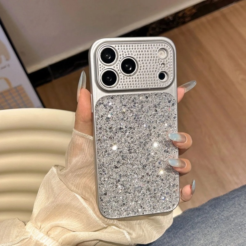 Glitter Diamond Camera Lens La - Phone Cases Aesthetic ulasan dan harga
