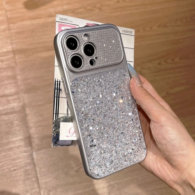 Glitter Diamond Camera Lens La - Phone Cases Aesthetic ulasan dan harga