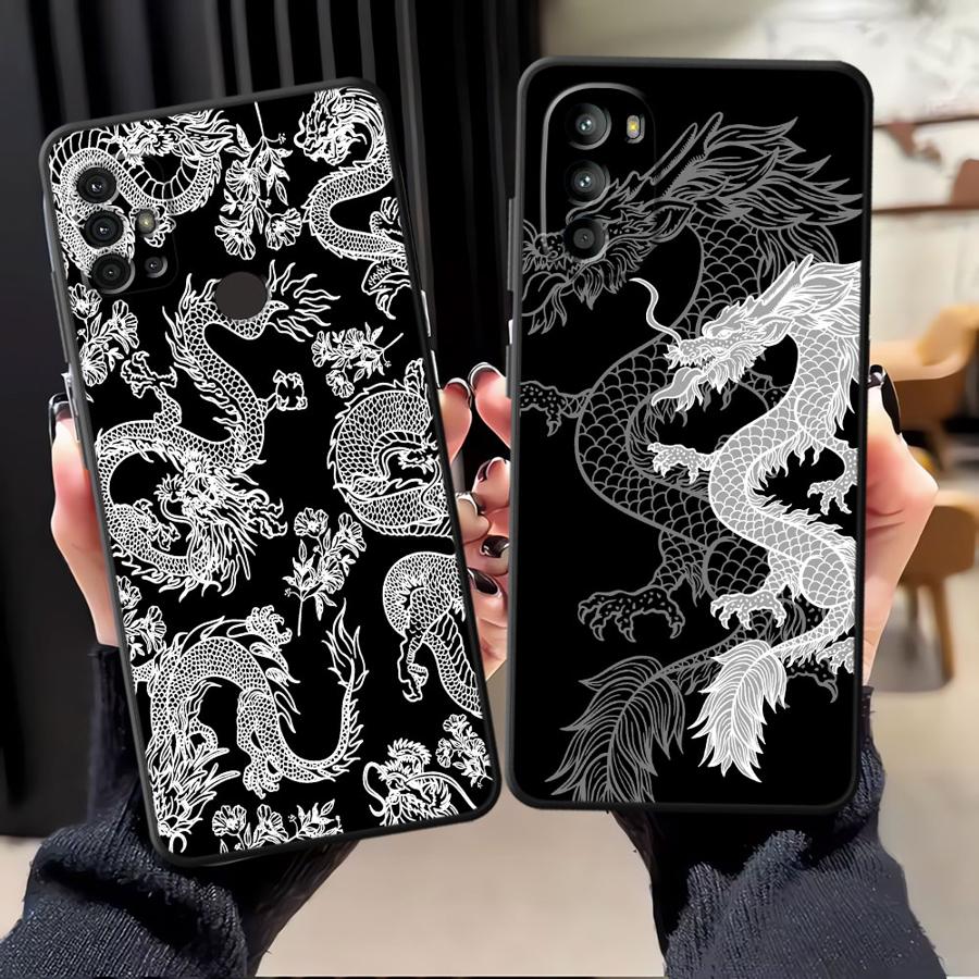 Cool Chinese Dragon Soft Back  - Phone Cases Motorola ulasan dan harga