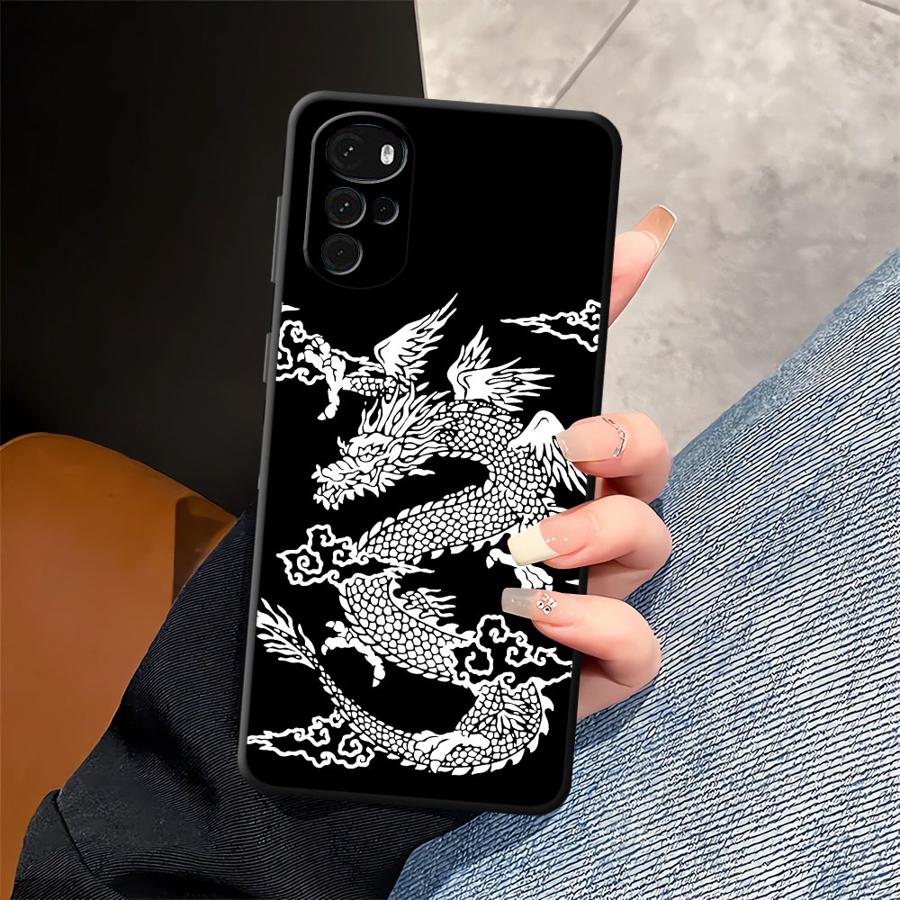 Cool Chinese Dragon Soft Back  - Phone Cases Motorola ulasan dan harga