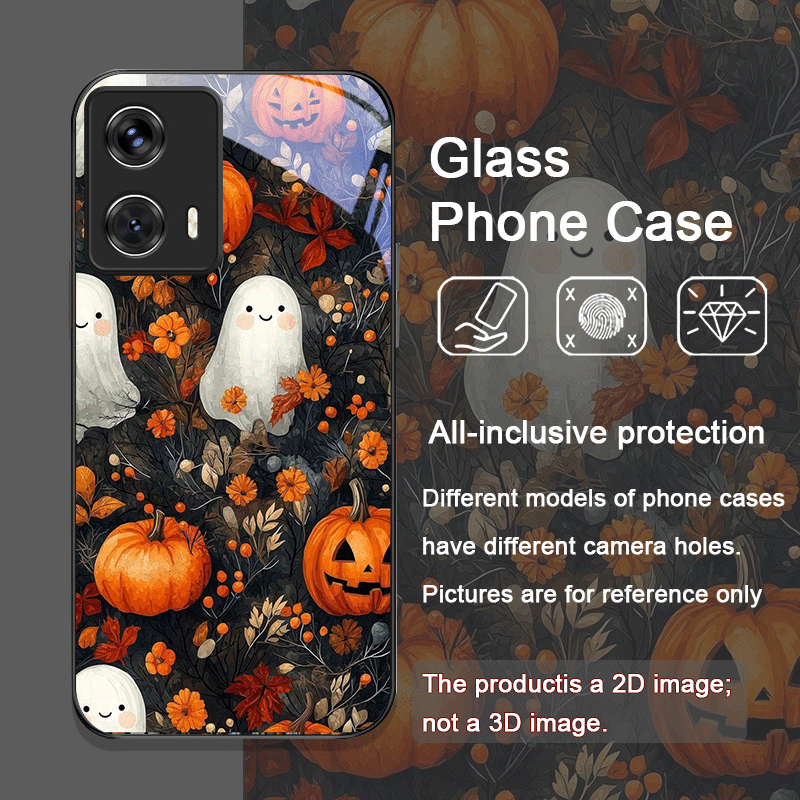 Halloween Pumpkin Ghost Booksh - Phone Cases Motorola ulasan dan harga