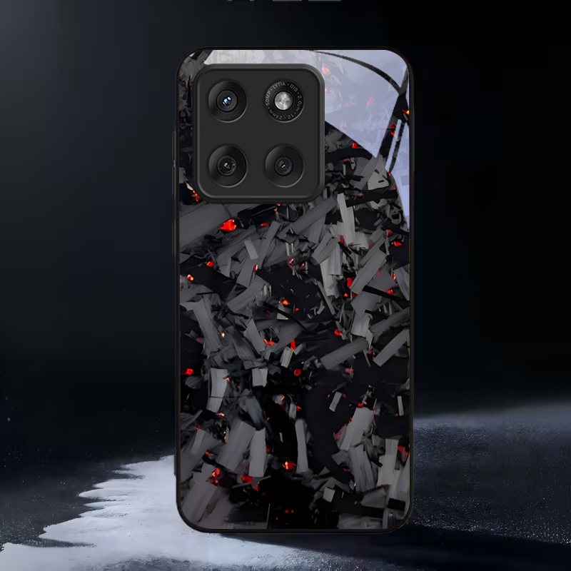 Dark Fragmented Embers Black G - Phone Cases Motorola ulasan dan harga