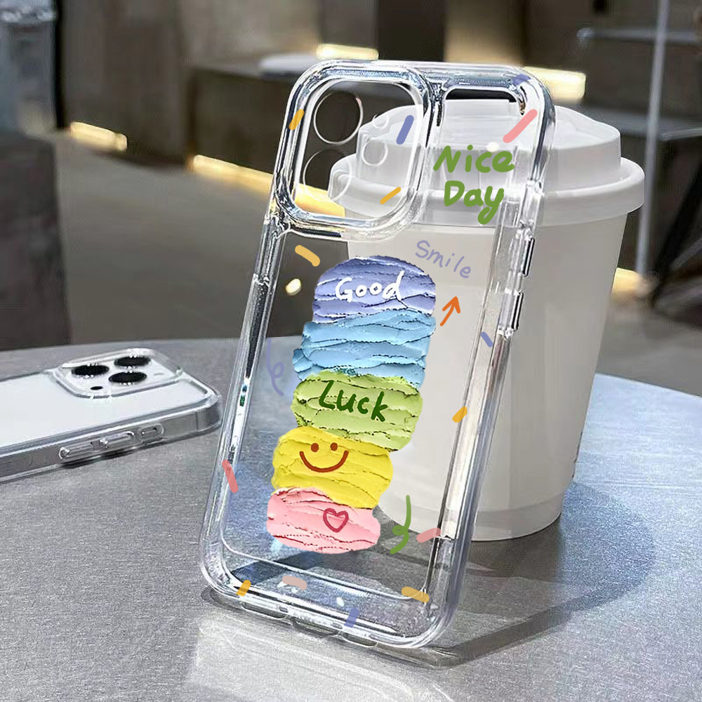 Colorful Phone Case For iPhone - Phone Cases Aesthetic ulasan dan harga