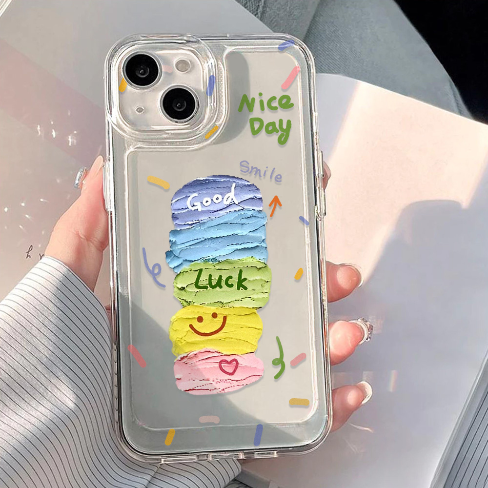 Colorful Phone Case For iPhone - Phone Cases Aesthetic ulasan dan harga