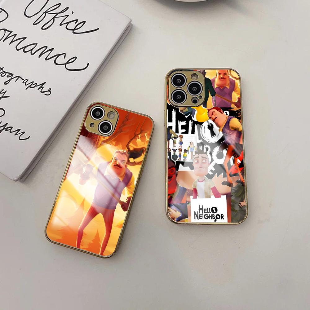 Game H-Hello Neighbor Phone Ca - Phone Cases Metal ulasan dan harga