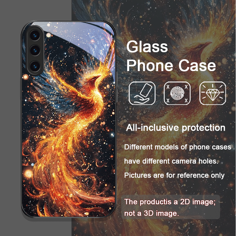Aesthetic Phoenix Fire Feather - Phone Cases Aesthetic ulasan dan harga