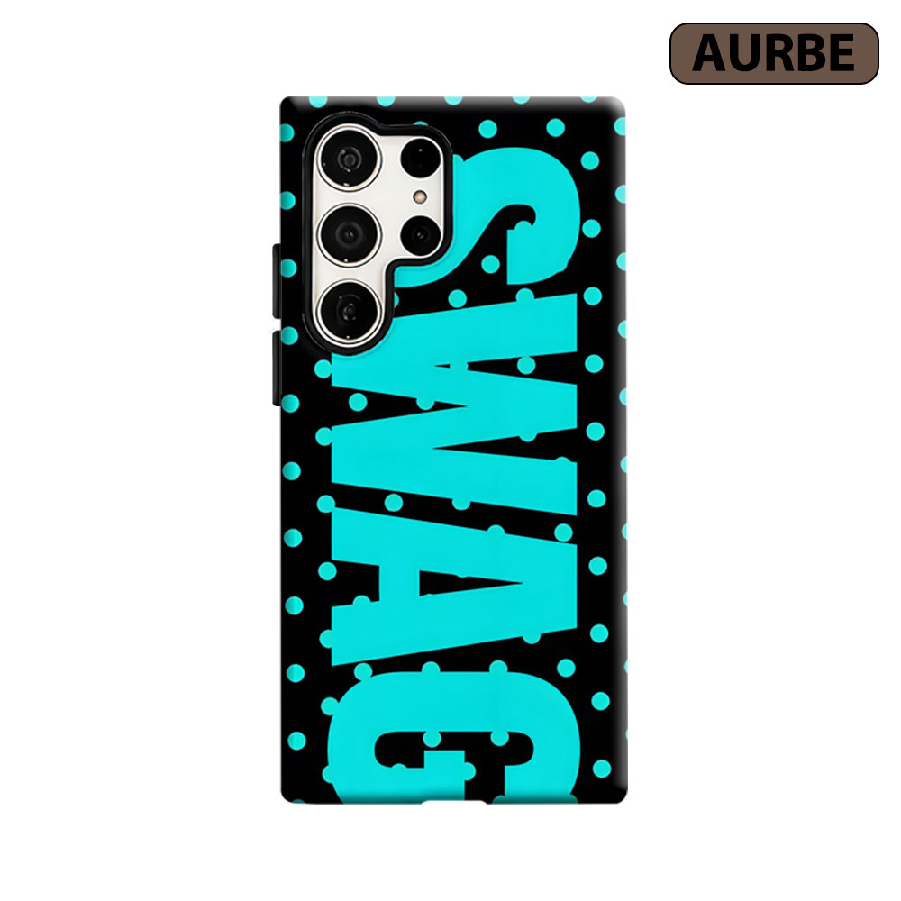 Neon Dots Typo Phone Case For  - Phone Cases Typo ulasan dan harga