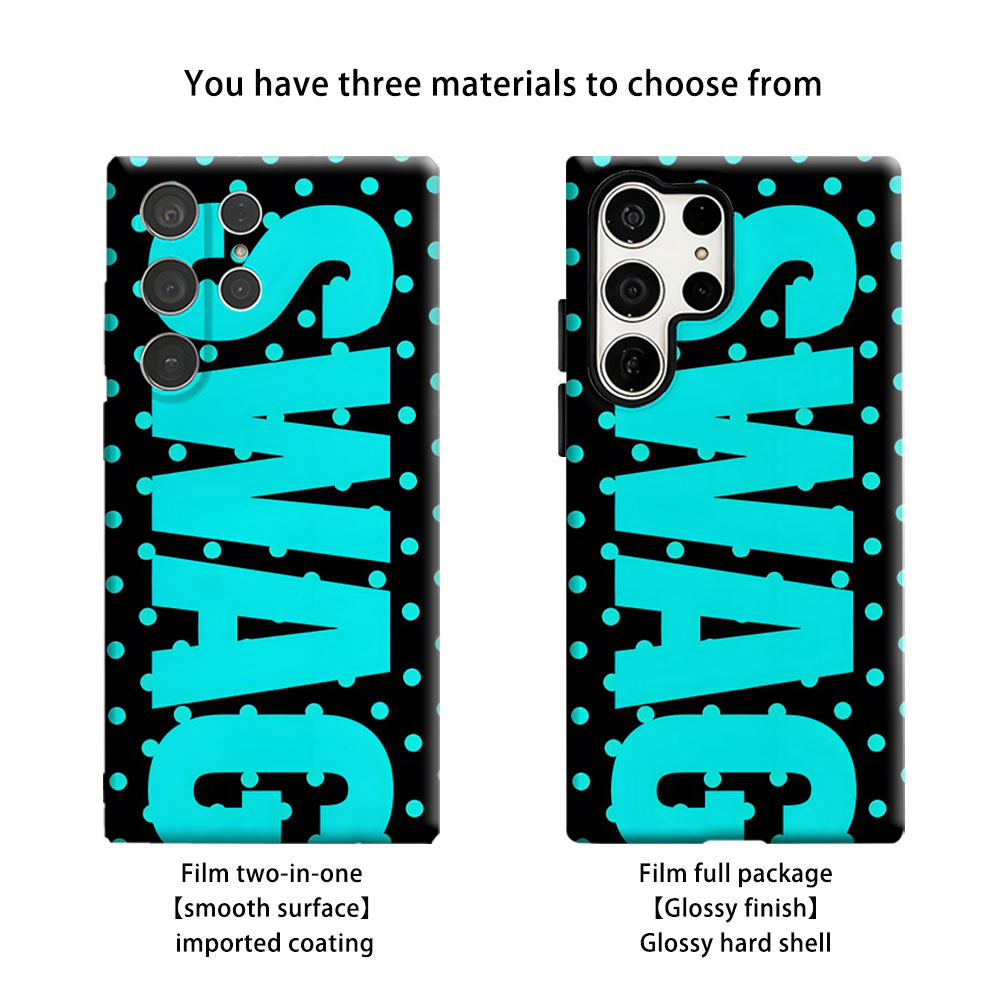Neon Dots Typo Phone Case For  - Phone Cases Typo ulasan dan harga