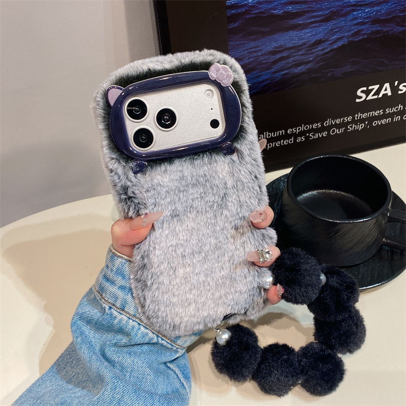 Luxury Solid Colors Furry Plus - Phone Cases Iphone 16 ulasan dan harga