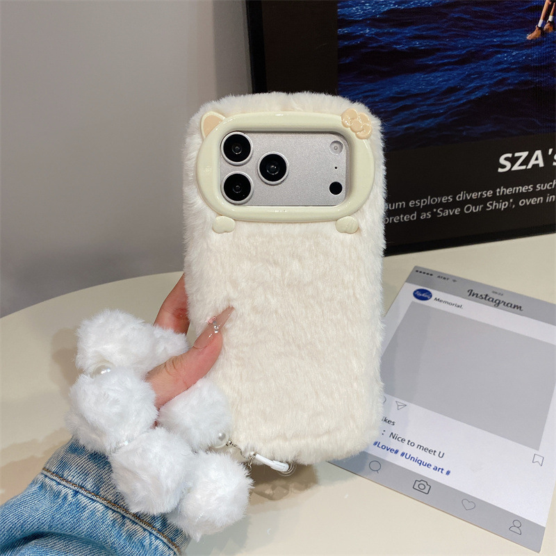 Luxury Solid Colors Furry Plus - Phone Cases Iphone 16 ulasan dan harga