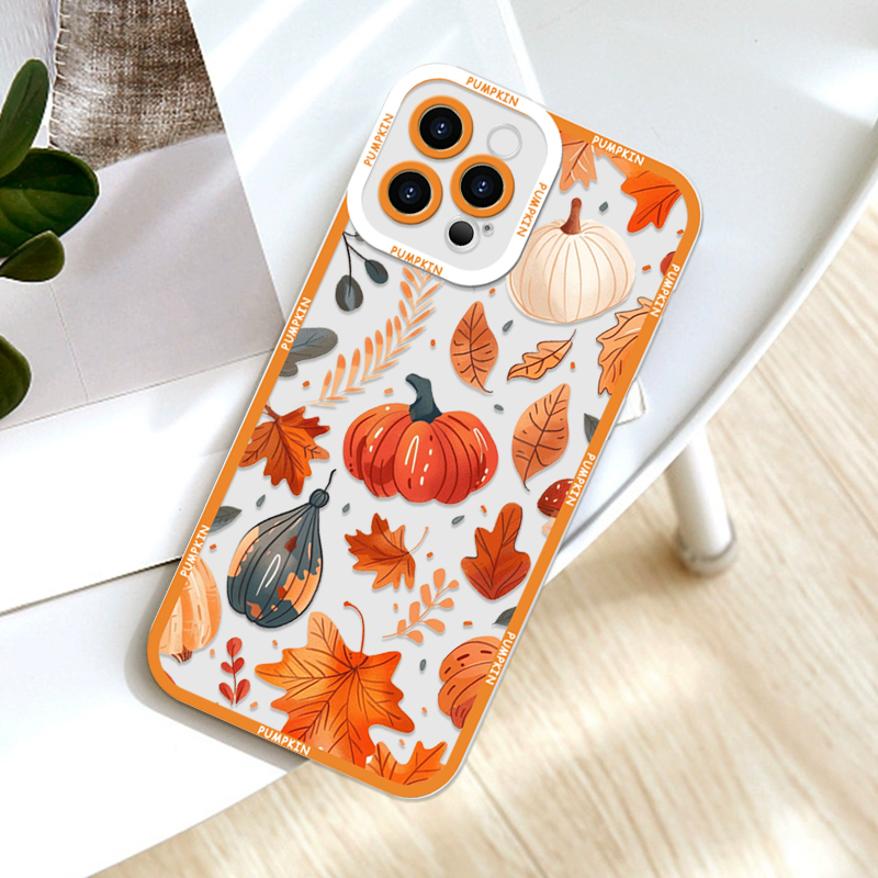Retro Autumn Maple Leaf Pumpki - Phone Cases Motorola ulasan dan harga