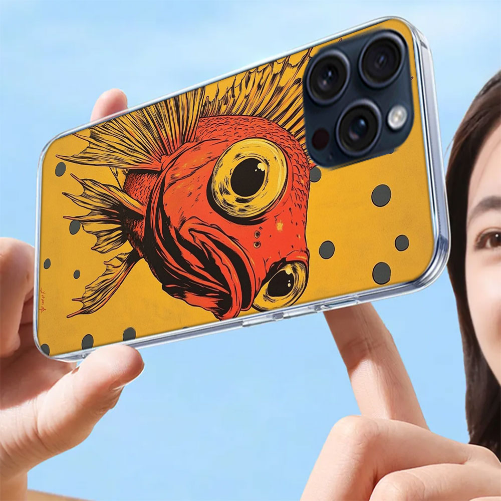 Pop Art Drawing Ideas Fish Cle - Phone Cases Drawing Ideas ulasan dan harga