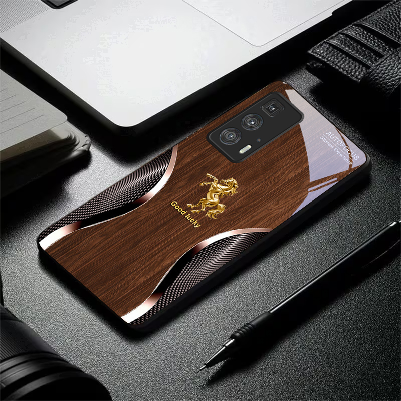 Golden Steed Fortune Black Gla - Phone Cases Motorola ulasan dan harga
