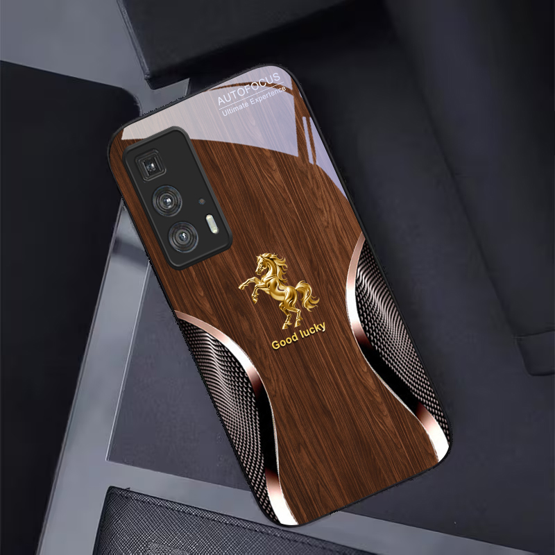 Golden Steed Fortune Black Gla - Phone Cases Motorola ulasan dan harga