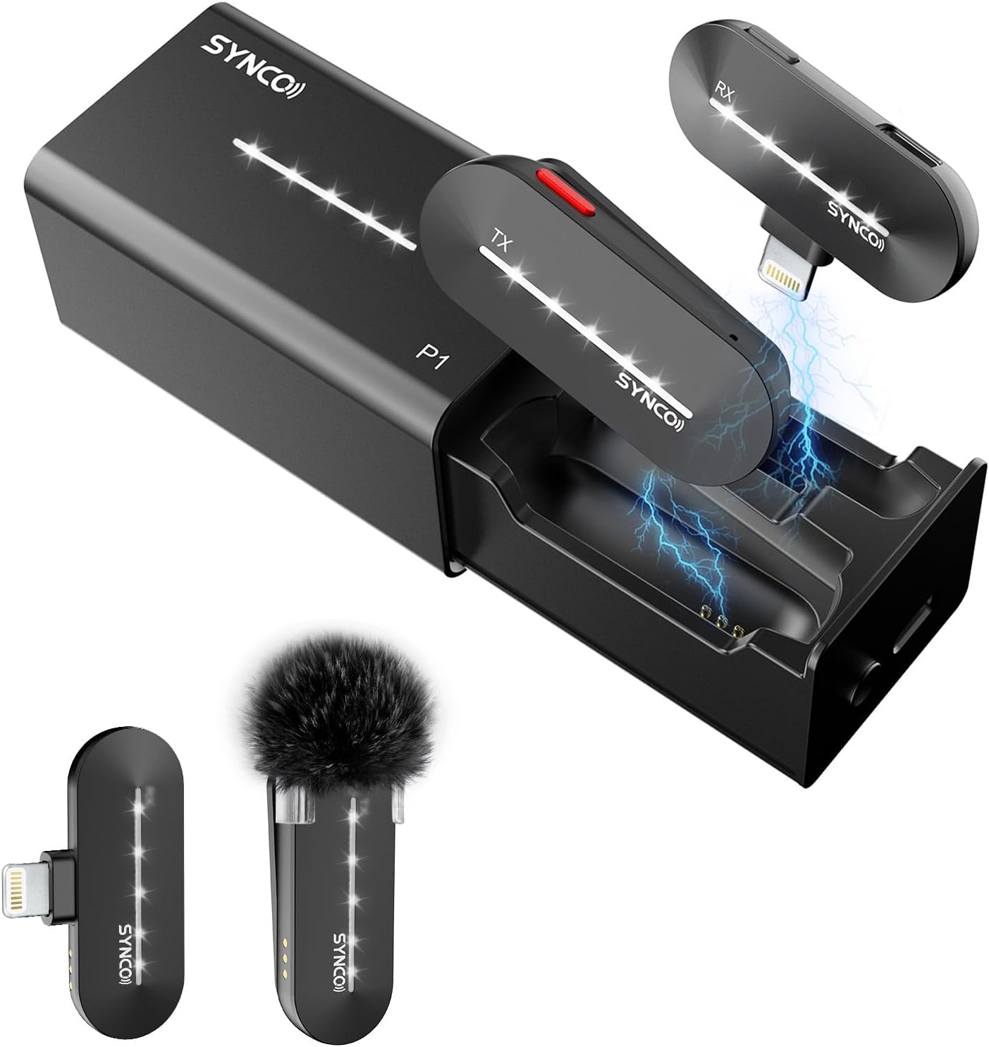 SYNCO Wireless Lavalier Microp - Phone Cases Casely ulasan dan harga