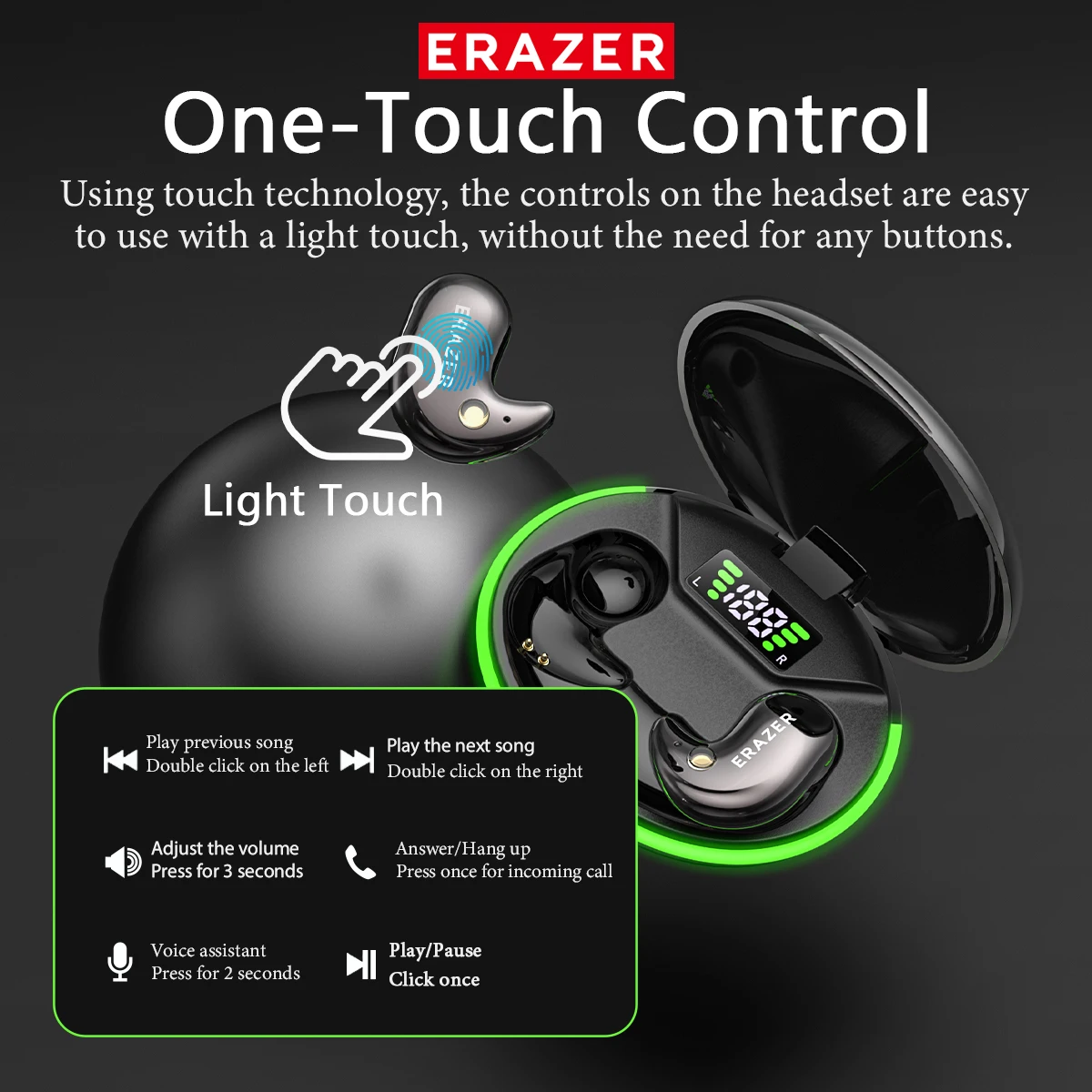 EARZER XF58 In-Ear Bluetooth H - Phone Cases Casely ulasan dan harga