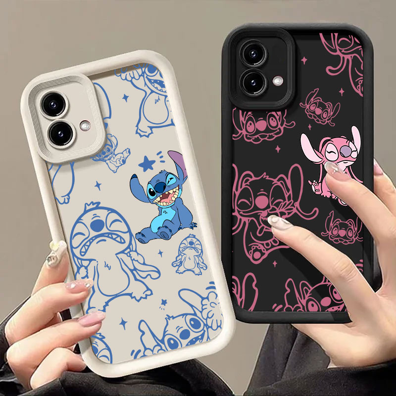 Stitch and Angel Cartoon Phone - Phone Cases Motorola ulasan dan harga