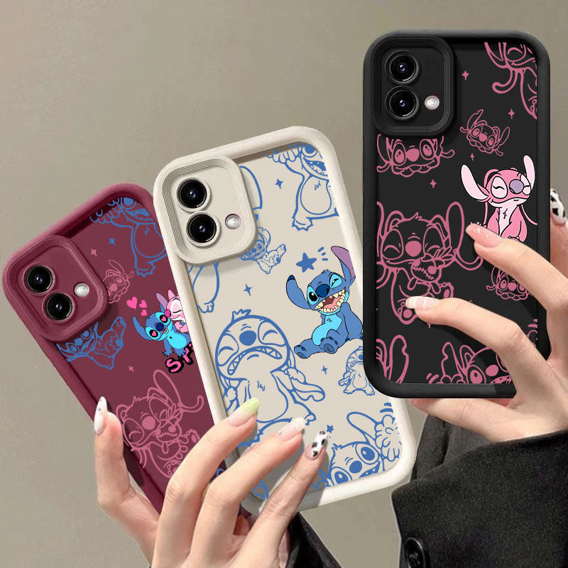 Stitch and Angel Cartoon Phone - Phone Cases Motorola ulasan dan harga