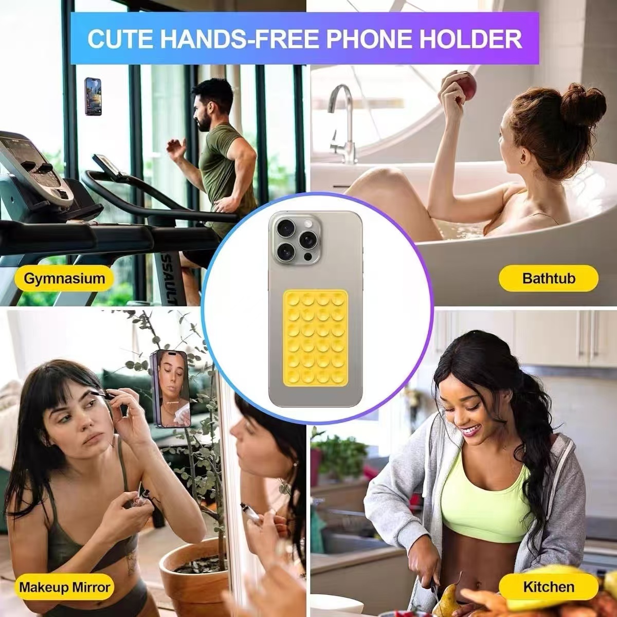 Silicone Suction Cup Phone Hol - Phone Cases Casely ulasan dan harga