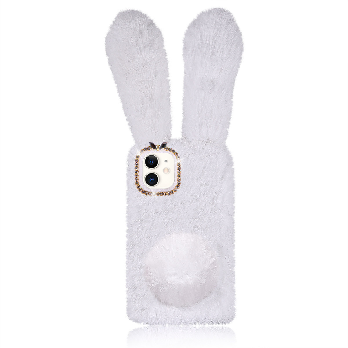 White 6.1 Inch Adorable Rabbit - Phone Cases Metal ulasan dan harga