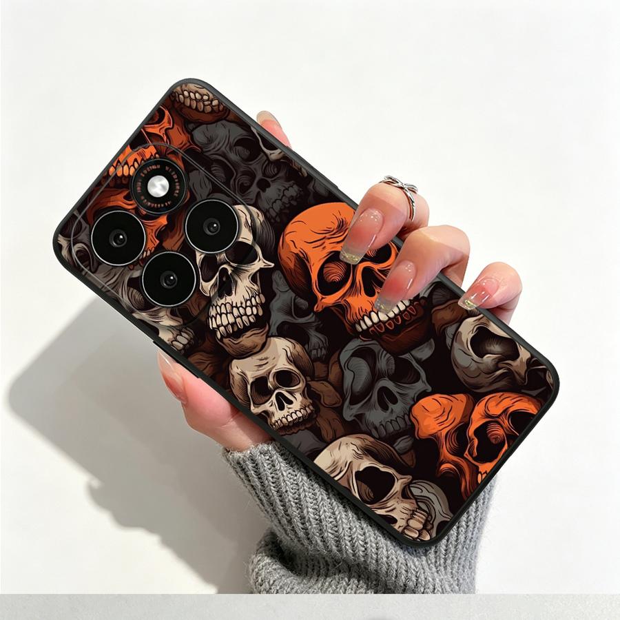 Vintage Skull Stack Phone Cove - Phone Cases Motorola ulasan dan harga