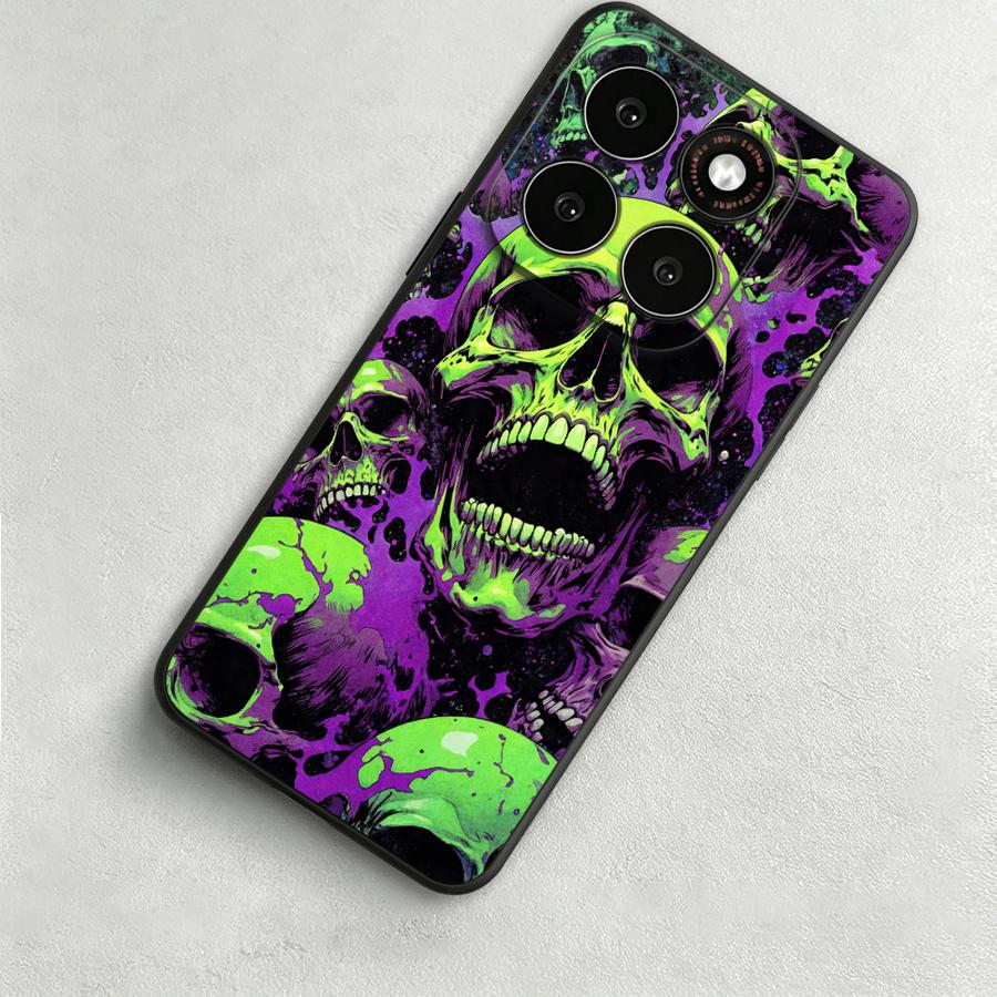 Vintage Skull Stack Phone Cove - Phone Cases Motorola ulasan dan harga