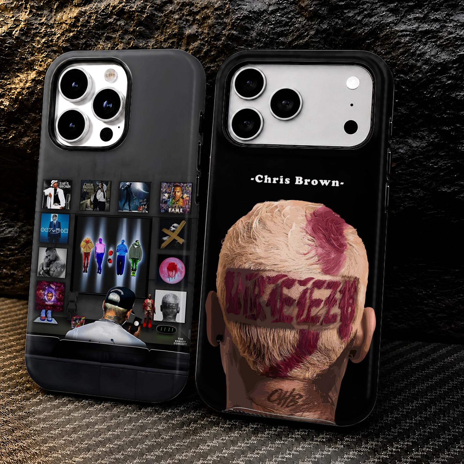 Rap C-Chris B-Brown Phone Case - Phone Cases Iphone 16 ulasan dan harga