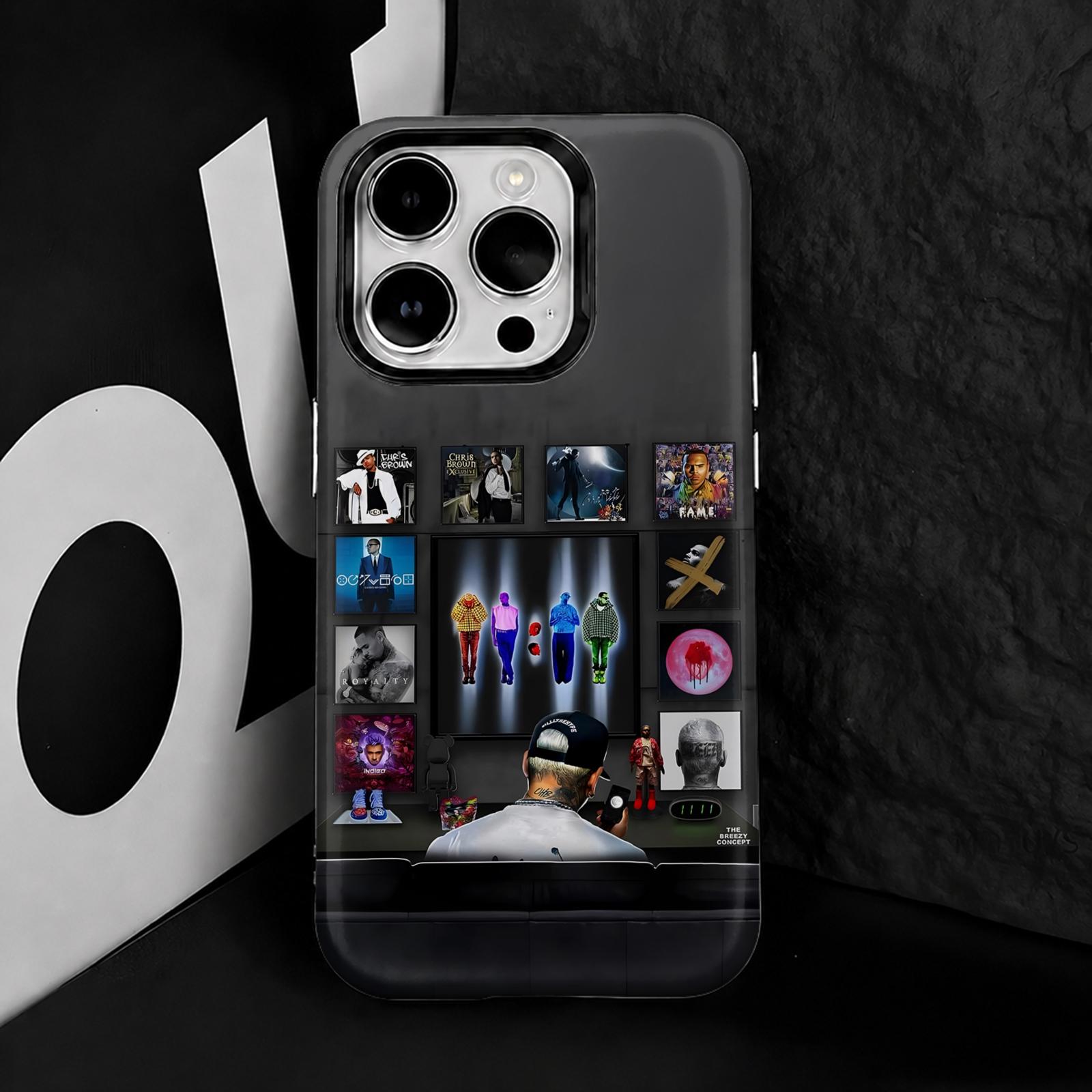 Rap C-Chris B-Brown Phone Case - Phone Cases Iphone 16 ulasan dan harga