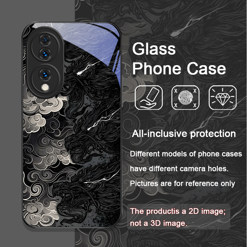 Aesthetic Cool Black Dragon Pr - Phone Cases Aesthetic ulasan dan harga