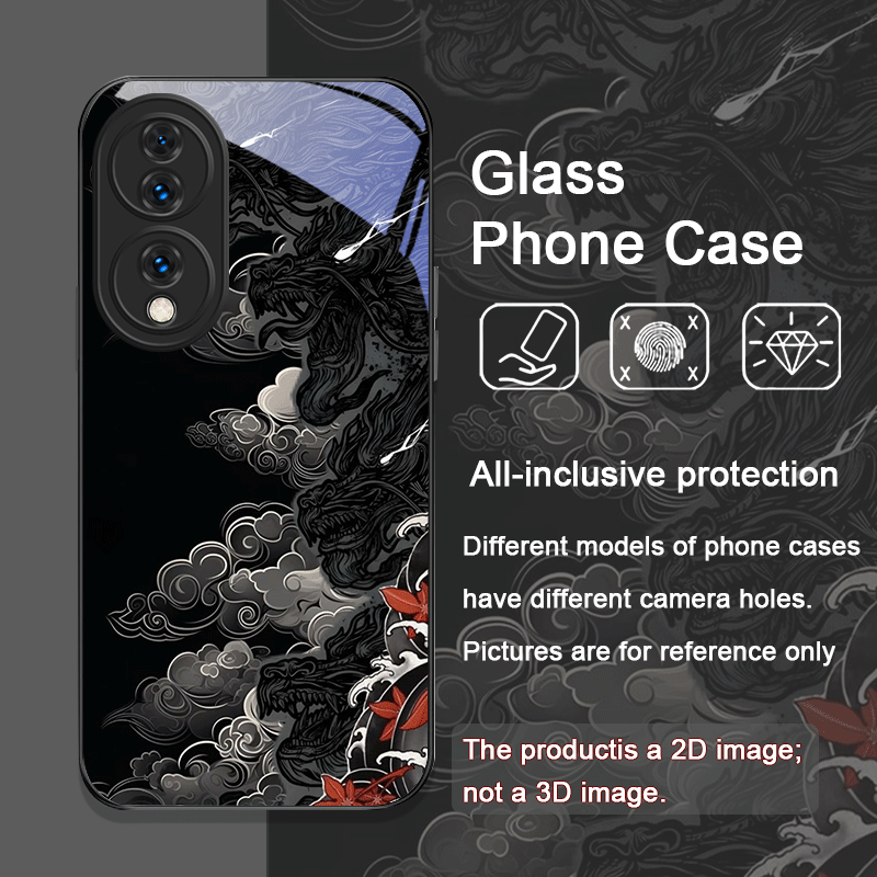 Aesthetic Cool Black Dragon Pr - Phone Cases Aesthetic ulasan dan harga
