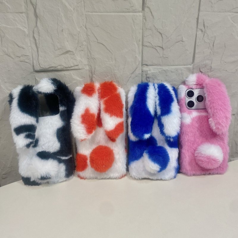 Cute Rabbit Design Fluffy Phon - Phone Cases Iphone 16 ulasan dan harga