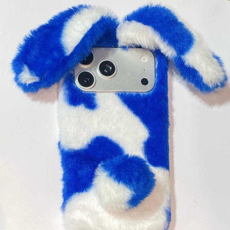Cute Rabbit Design Fluffy Phon - Phone Cases Iphone 16 ulasan dan harga