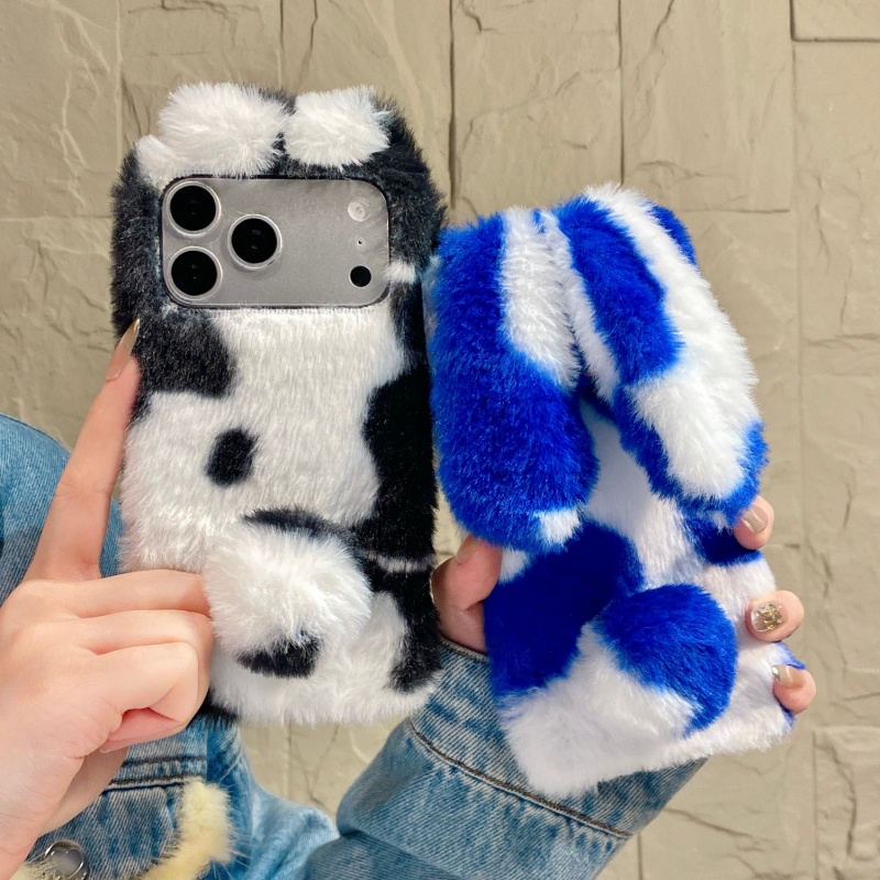 Cute Rabbit Design Fluffy Phon - Phone Cases Iphone 16 ulasan dan harga