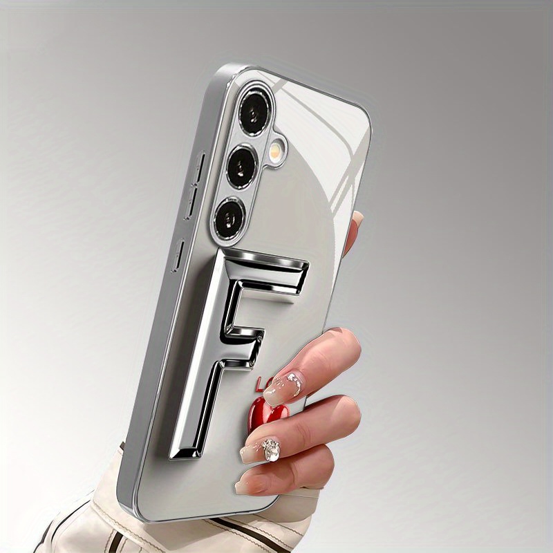 Love metal letter F pattern gl - Phone Cases Metal ulasan dan harga
