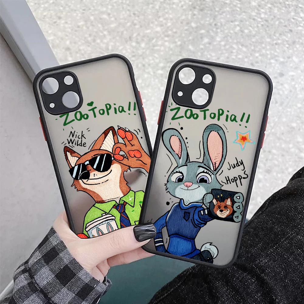 Disney Nick Judy Matte Translu - Phone Cases Otterbox ulasan dan harga
